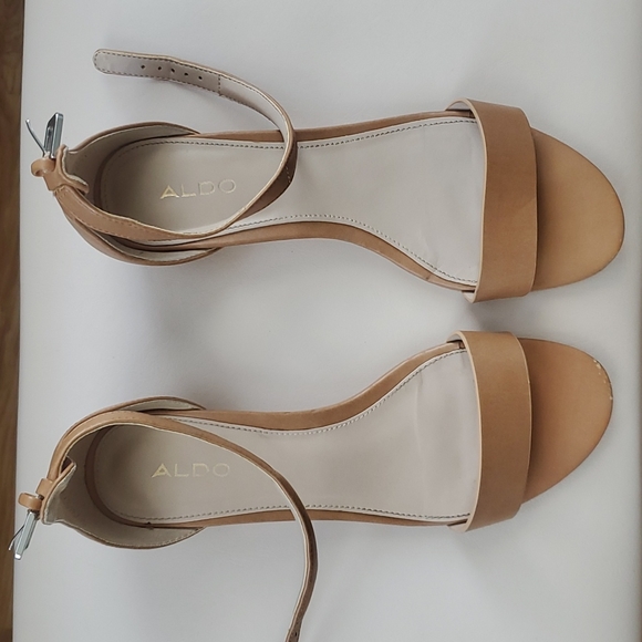 Tan Aldo Sandals - Picture 2 of 8